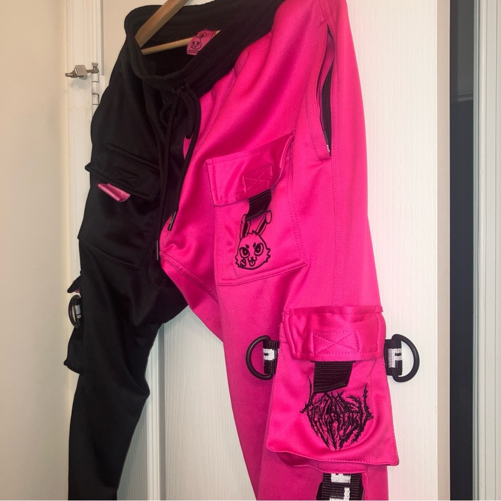 cyberpunk techwear Half/Half Jogger Pants V.5